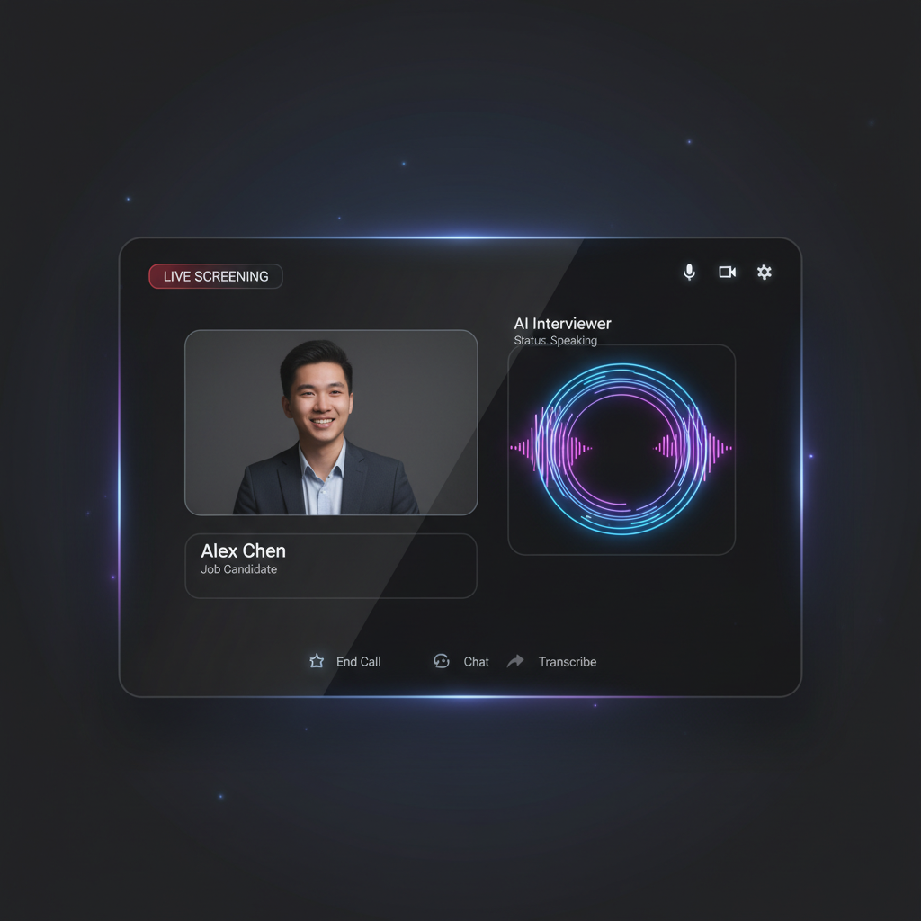 AI Video Interview Interface